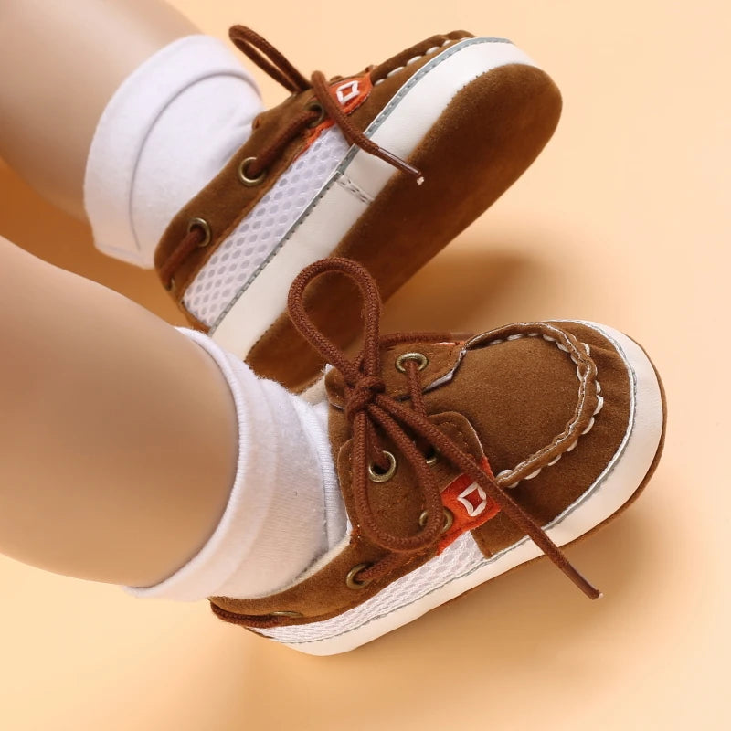 New Baby Boy Girl Small Gentleman Baptism Shoes Toddler Soft Sole Anti-slip First Walkers Infant Newborn Crib Shoes Moccasins