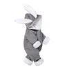 New Arrival Baby Zip up Romper Winter Warm Thick Jumpsuit Cartoon Hooded Ear Pullout Overral Baby Clothes