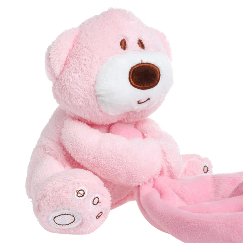 Baby Kids Comforter Washable Blanket Teddy Bear Soft Smooth Toy Plush Stuffed Baby Towel