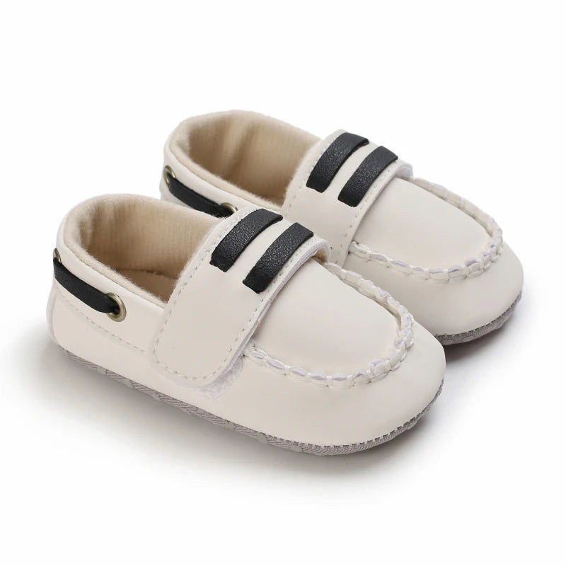 New Baby Boy Girl Small Gentleman Baptism Shoes Toddler Soft Sole Anti-slip First Walkers Infant Newborn Crib Shoes Moccasins