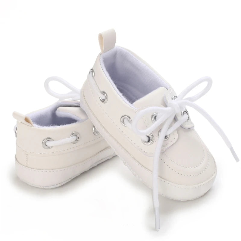 New Baby Boy Girl Small Gentleman Baptism Shoes Toddler Soft Sole Anti-slip First Walkers Infant Newborn Crib Shoes Moccasins