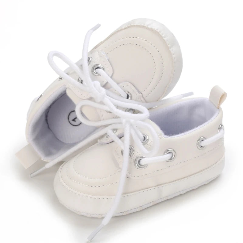 New Baby Boy Girl Small Gentleman Baptism Shoes Toddler Soft Sole Anti-slip First Walkers Infant Newborn Crib Shoes Moccasins