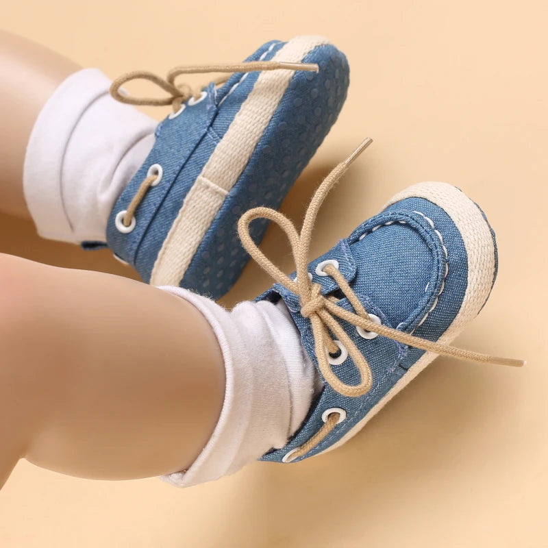 New Baby Boy Girl Small Gentleman Baptism Shoes Toddler Soft Sole Anti-slip First Walkers Infant Newborn Crib Shoes Moccasins