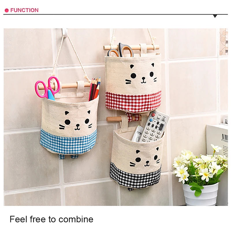 Baby Bed Set Bed Hanging Storage Multi-Function Bag Newborn Bedside Crib Organizer Diapers Pocket For Baby Bedding Set
