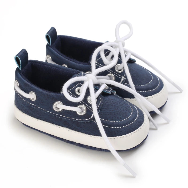 New Baby Boy Girl Small Gentleman Baptism Shoes Toddler Soft Sole Anti-slip First Walkers Infant Newborn Crib Shoes Moccasins