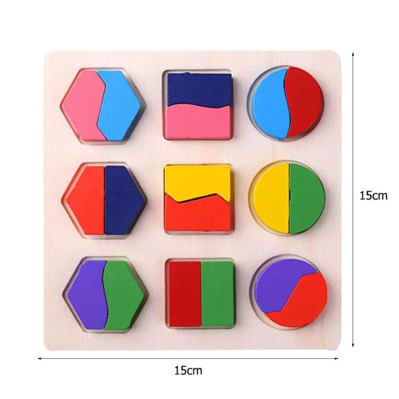 Wooden Educational Toys for Baby Motessori Early Learning Toys for Kids Birthday Christmas New Year Gift Toys for Children