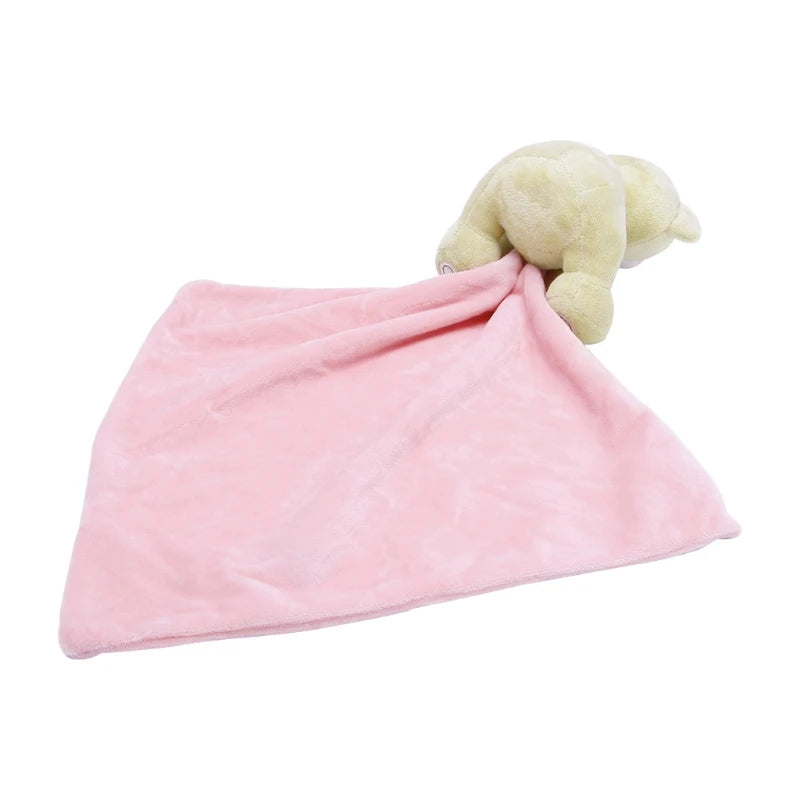 Baby Kids Comforter Washable Blanket Teddy Bear Soft Smooth Toy Plush Stuffed Baby Towel