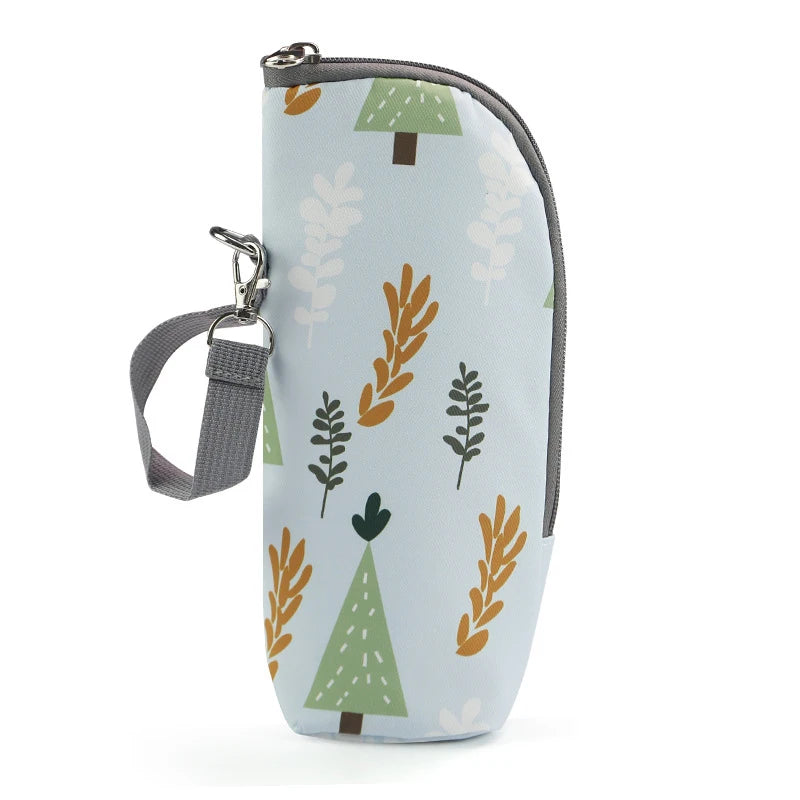 Portable Baby Bottle Bag Travel Case With Insulated Designing Milk Bottle Organiser For Travel And Outdoor Feeding