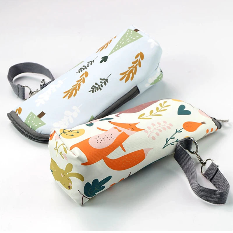 Portable Baby Bottle Bag Travel Case With Insulated Designing Milk Bottle Organiser For Travel And Outdoor Feeding