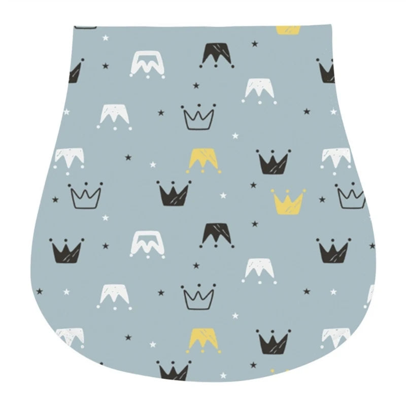 2-Layer Burp Cloth Newborn Bibs Absorbent Baby Feeding Teething Bibs Soft-Cotton Burp Cloths for Babies Baby Shower-Gift