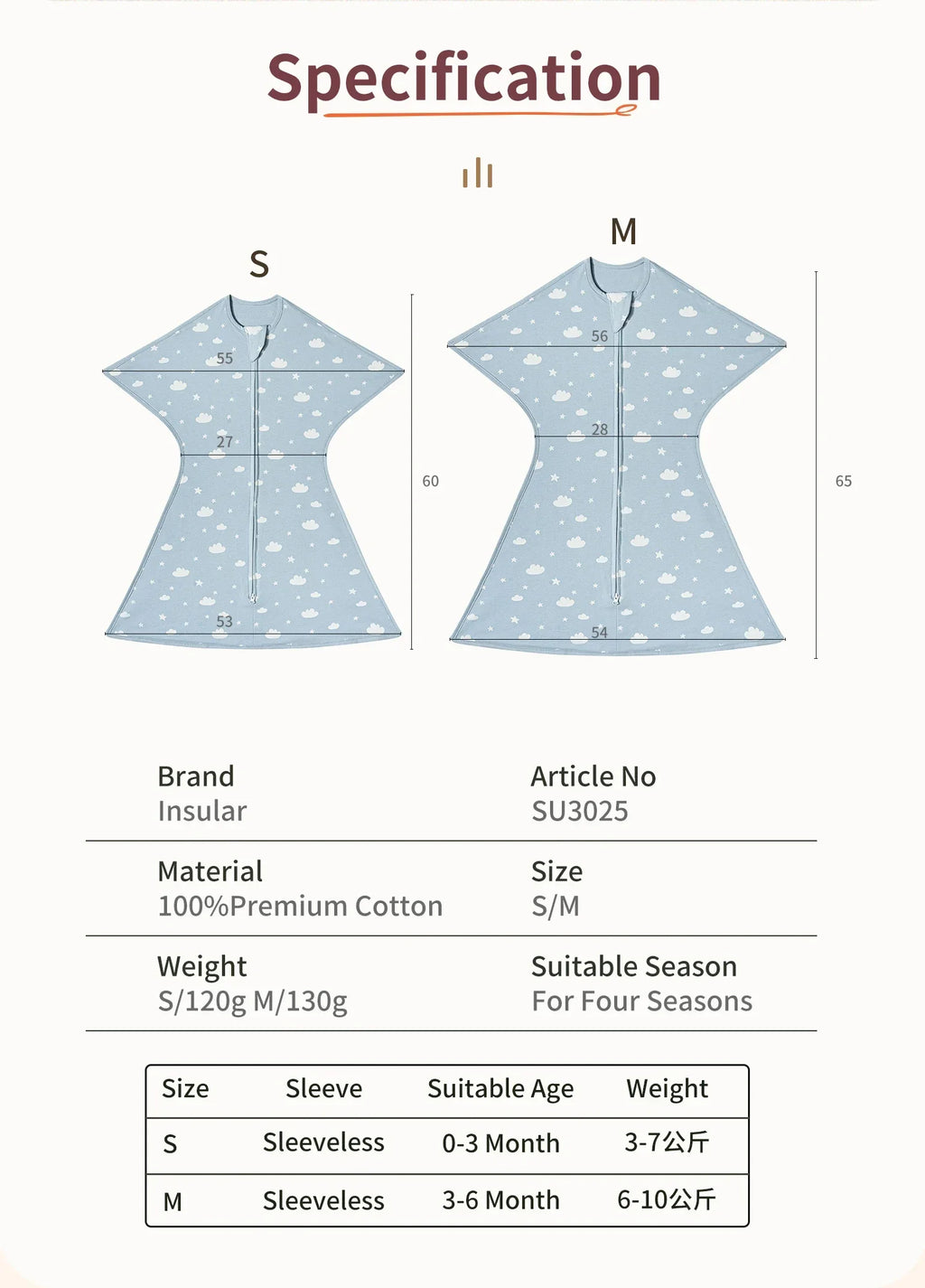 Baby Sleeping Bags Summer Thin Newborn Swaddle Blanket For 0-12Months Promote sleep Infant 100% Cotton Soft Newborn Blanket