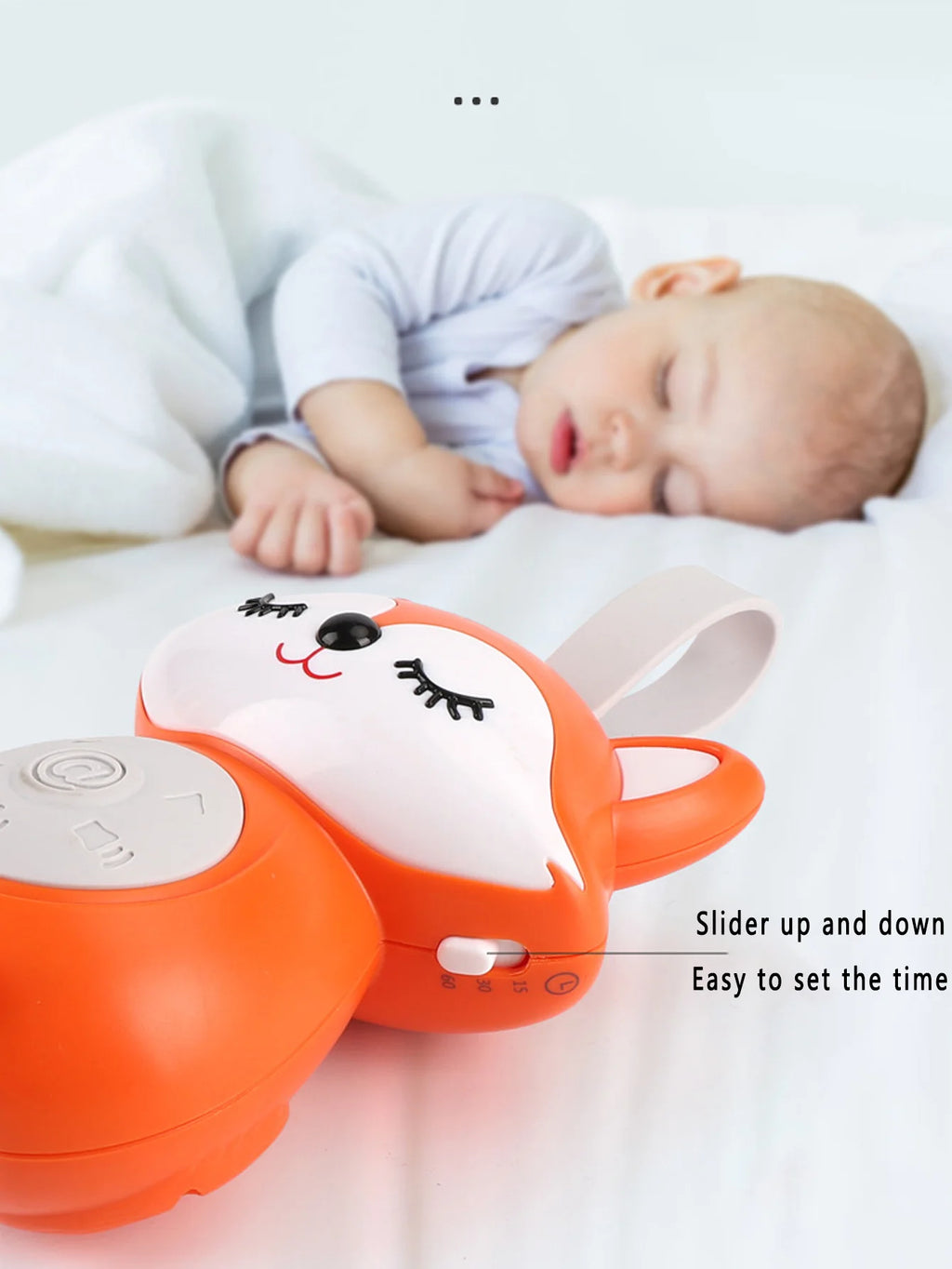 Baby White Noise & Lullaby Sound Machine,Baby Sound Machine,Portable Baby Soother, Stroll & Go, Owl,Portable White Noise Machine