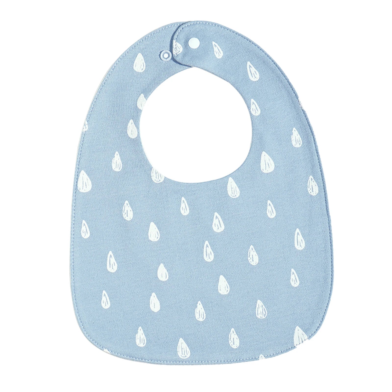 INSULAR Baby Bibs Newborn Cotton Soft Saliva Towel Infant Feeding Cloth Muslin Stuff Printing Pinny Waterproof U-shaped 3 Layers