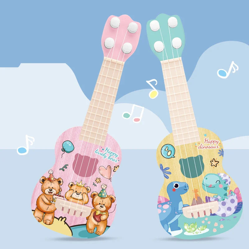 Children Can Play Ukulele Toy Guitar Can Play Beginner Simulation Instrument Enlightenment Educational Instrument Music Toy