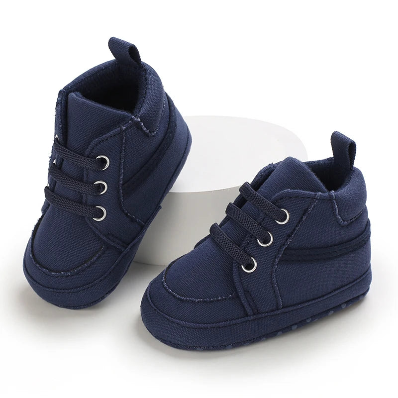 New Baby Boy Girl Small Gentleman Baptism Shoes Toddler Soft Sole Anti-slip First Walkers Infant Newborn Crib Shoes Moccasins
