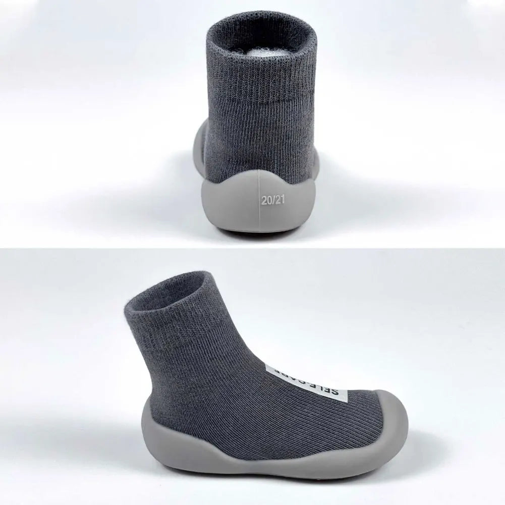Baby Sock Shoes Anti Slip Toddler First Step Shoe Infant Floor Booties Newborns Rubber Sole Socks Home Slippers for Boys Girls