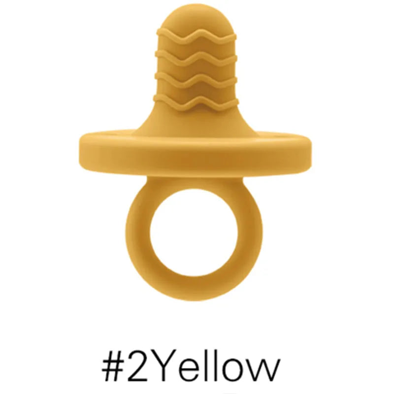 Baby Silicone Pacifier Soft BPA Free Soother Infant Dummy Nipple Newborn Baby Teether Toy Teething Nursing Pacifier Chain Pendan