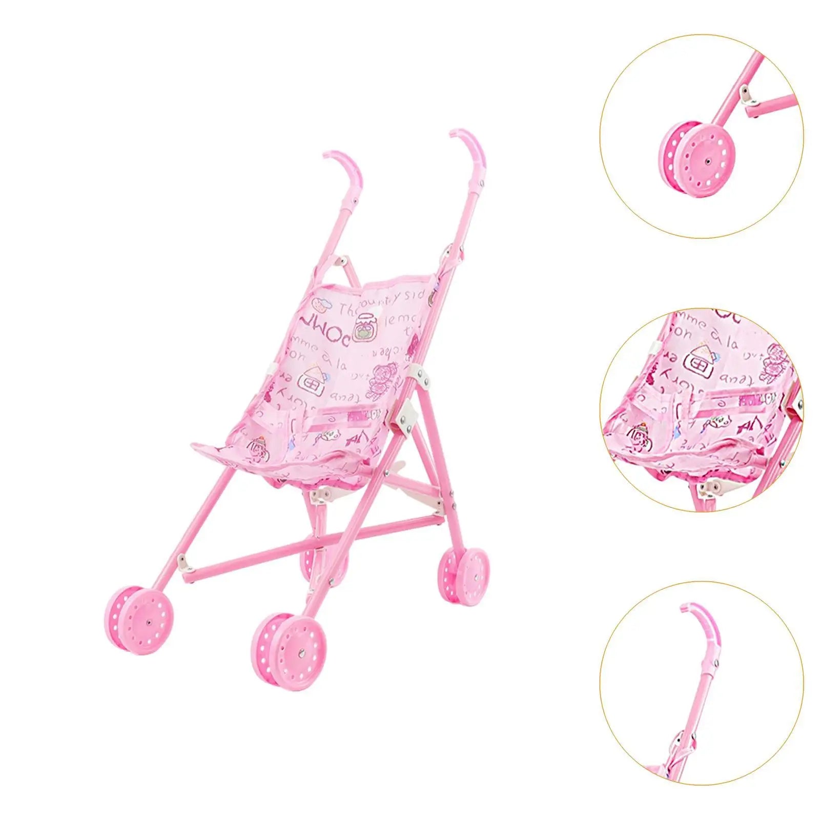 Interactive Baby Doll Pram Educational Toy for Children Toys for Girls 5 Years Old Pushing Game
