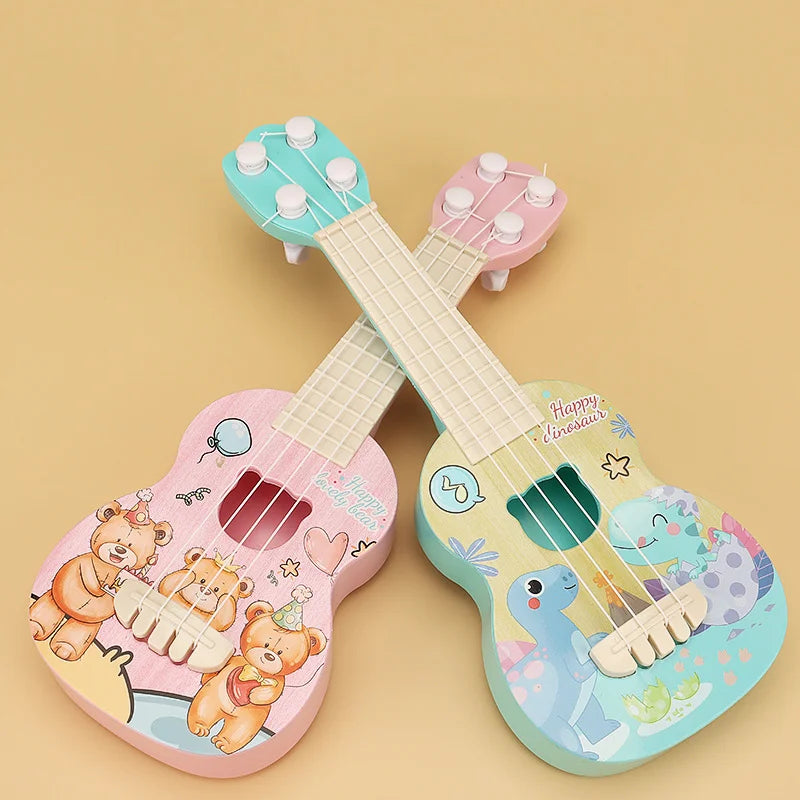 Children Can Play Ukulele Toy Guitar Can Play Beginner Simulation Instrument Enlightenment Educational Instrument Music Toy