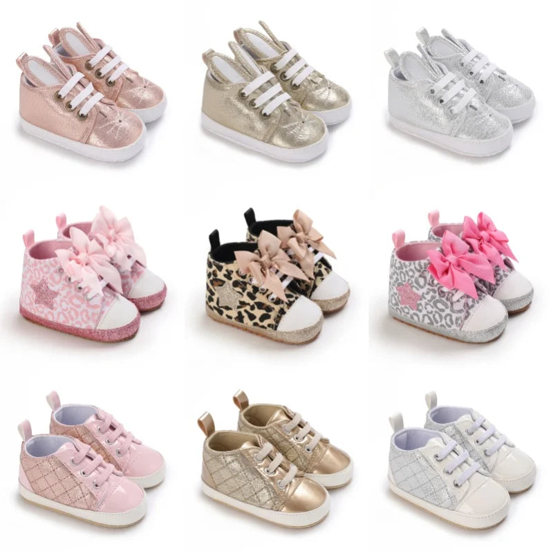 Spring and Autumn New Baby Shoes Classic Canvas Shoes Baby Shoes Don't Fall Off Soft soled Sneakers Baby Shoes