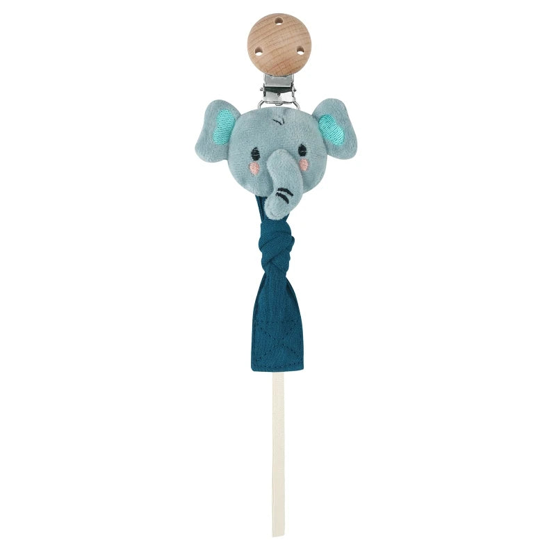 Baby Pacifier Clip Chain Cotton Cartoon Country Style Holder Dummy  Handmade   Christmas Gift Dropshipping