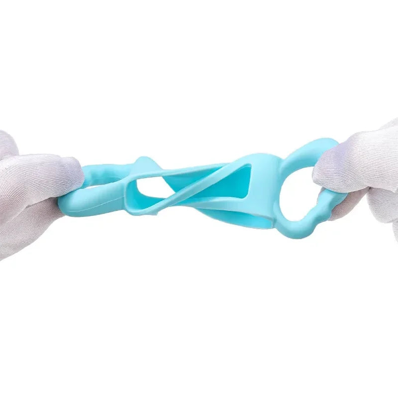 Baby Silicone Bottle Handles for Wide Mouth Neck Can Accommodate Most Bottles Easy Carry Handle Baby Bottle Accessories