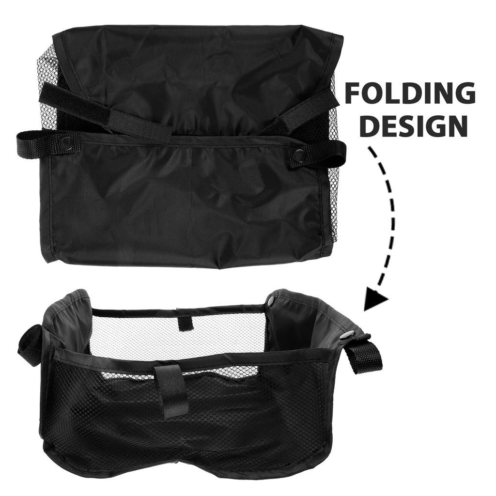 Baby Stroller Storage Basket Oxford Cloth Organizer Bottom Large Capacity Portable Lightweight Products For Babies