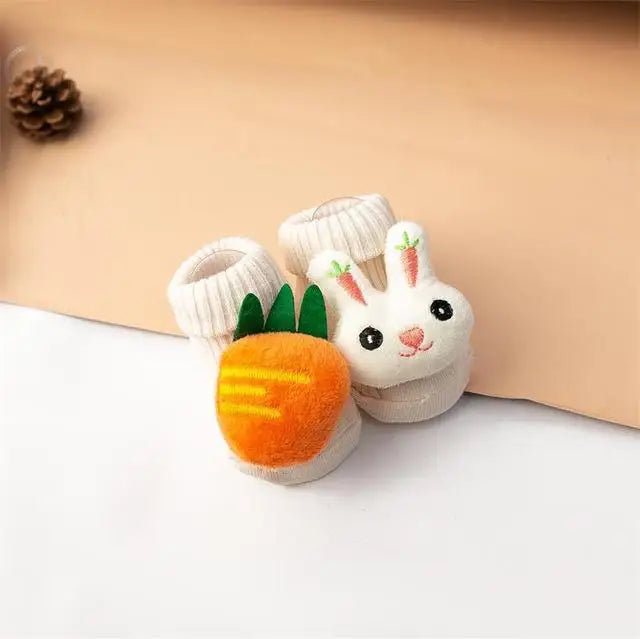 Cute Baby Boy Socks Cotton Baby Socks Rubber Anti Slip Boy Girl Floor Kids Toddlers Sock Infant Newborn Gift