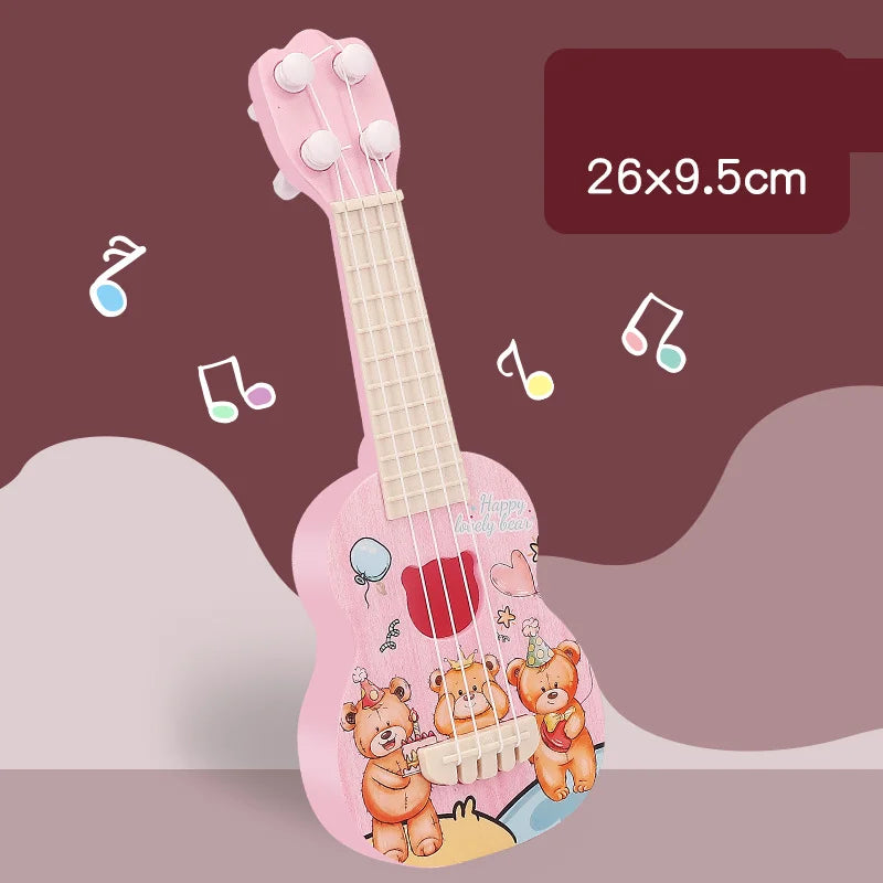 Children Can Play Ukulele Toy Guitar Can Play Beginner Simulation Instrument Enlightenment Educational Instrument Music Toy