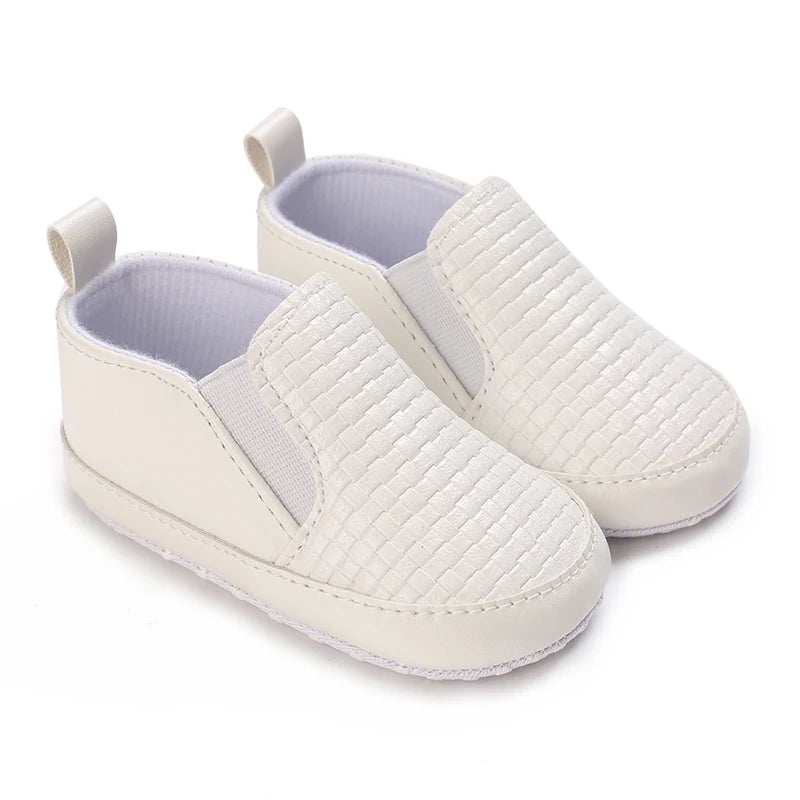 White Baby Shoes Casual Shoes For Boys And Girls Soft Bottom Shoes Sneakers For Fresh Comfort Fashion First Walkers