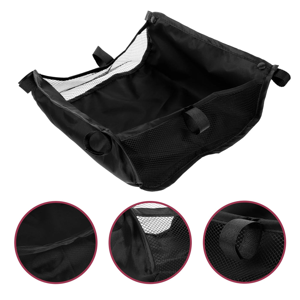 Baby Stroller Storage Basket Oxford Cloth Organizer Bottom Large Capacity Portable Lightweight Products For Babies