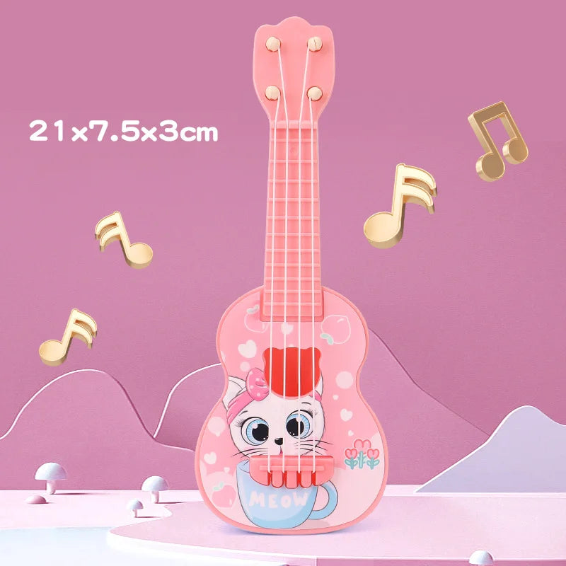 Children Can Play Ukulele Toy Guitar Can Play Beginner Simulation Instrument Enlightenment Educational Instrument Music Toy