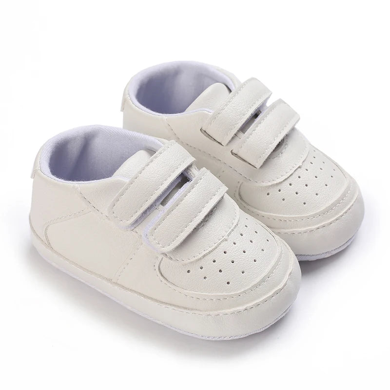 New Baby Boy Girl Small Gentleman Baptism Shoes Toddler Soft Sole Anti-slip First Walkers Infant Newborn Crib Shoes Moccasins