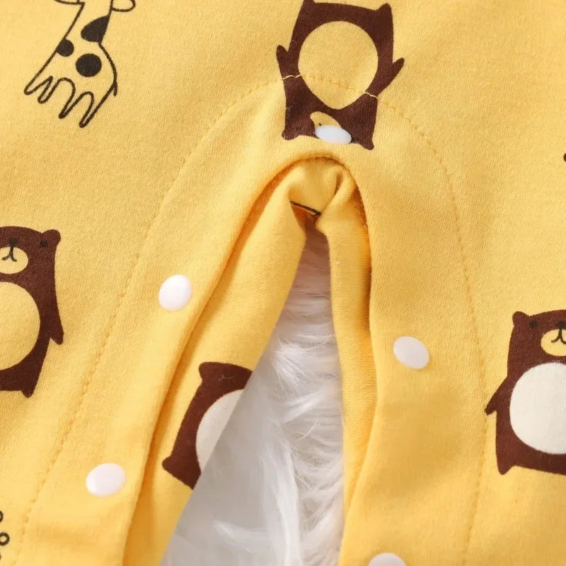 Newborn Baby Romper Autumn New 100% Cotton Girl Boy 0-18M Cute Spring Long Sleeve Soft Infant Clothes