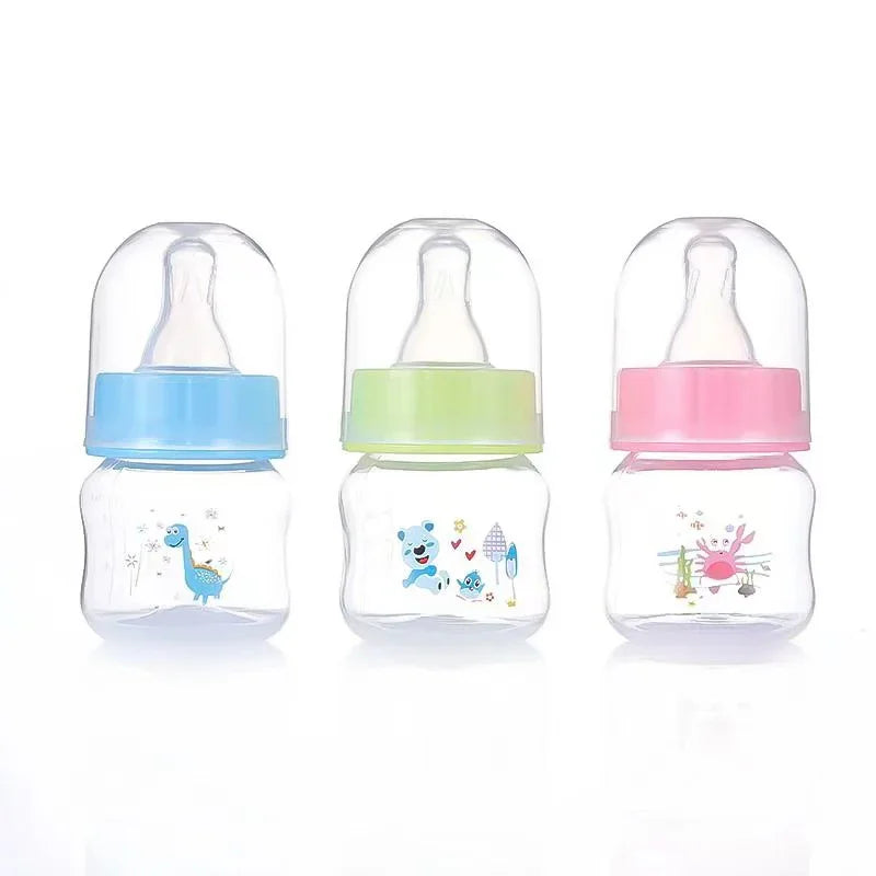 Newborn Feeding Bottles 60ML Baby Bottle Glass Bottles Anti-flatulence Milk Feeding Bottles Infant BPA free