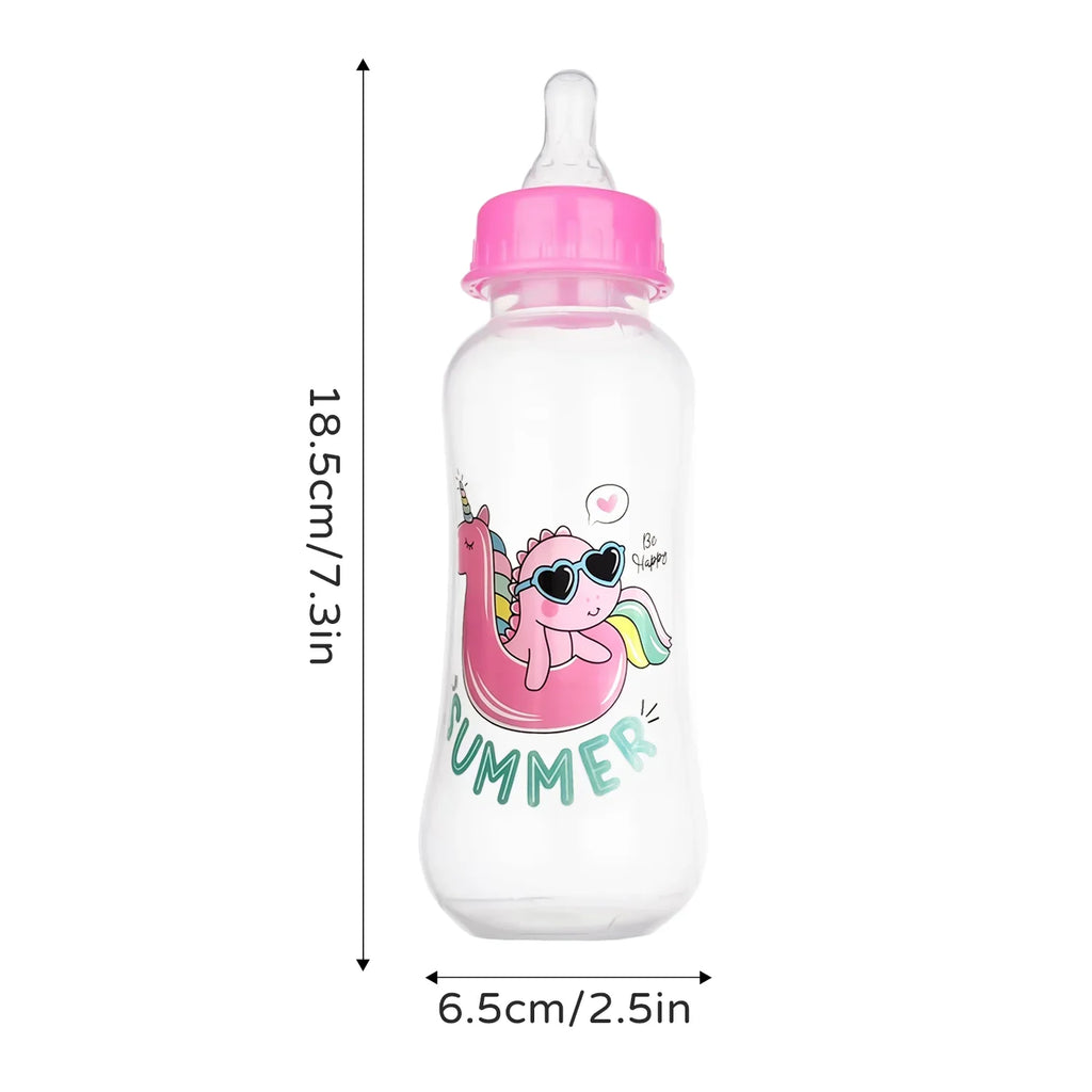 250ml baby feeding bottle is suitable for 0-36 months, non-leaking, anti-drop, casualpattern, BPA free,Photography accessories