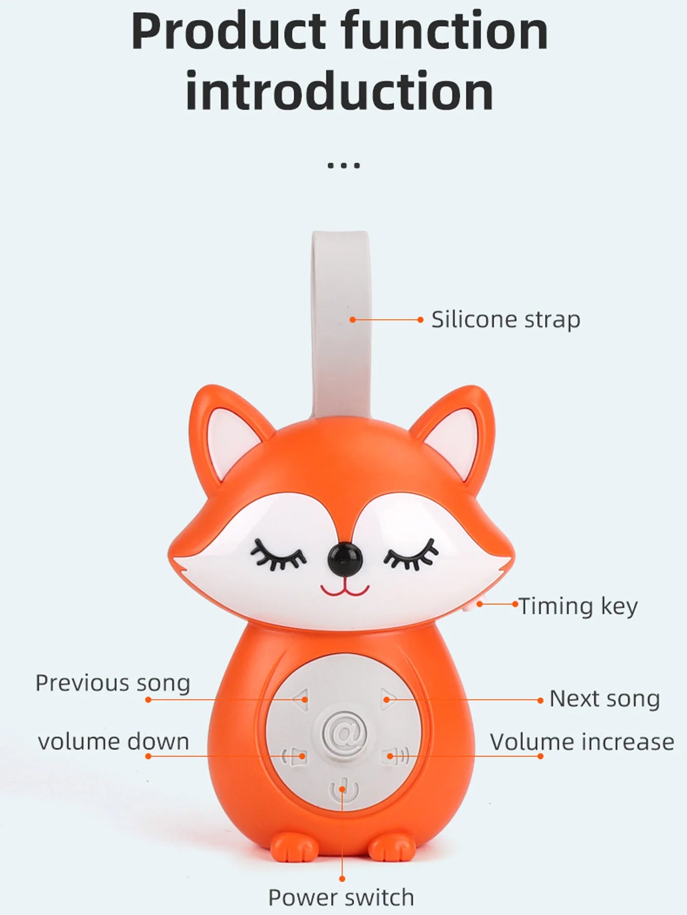 Baby White Noise & Lullaby Sound Machine,Baby Sound Machine,Portable Baby Soother, Stroll & Go, Owl,Portable White Noise Machine