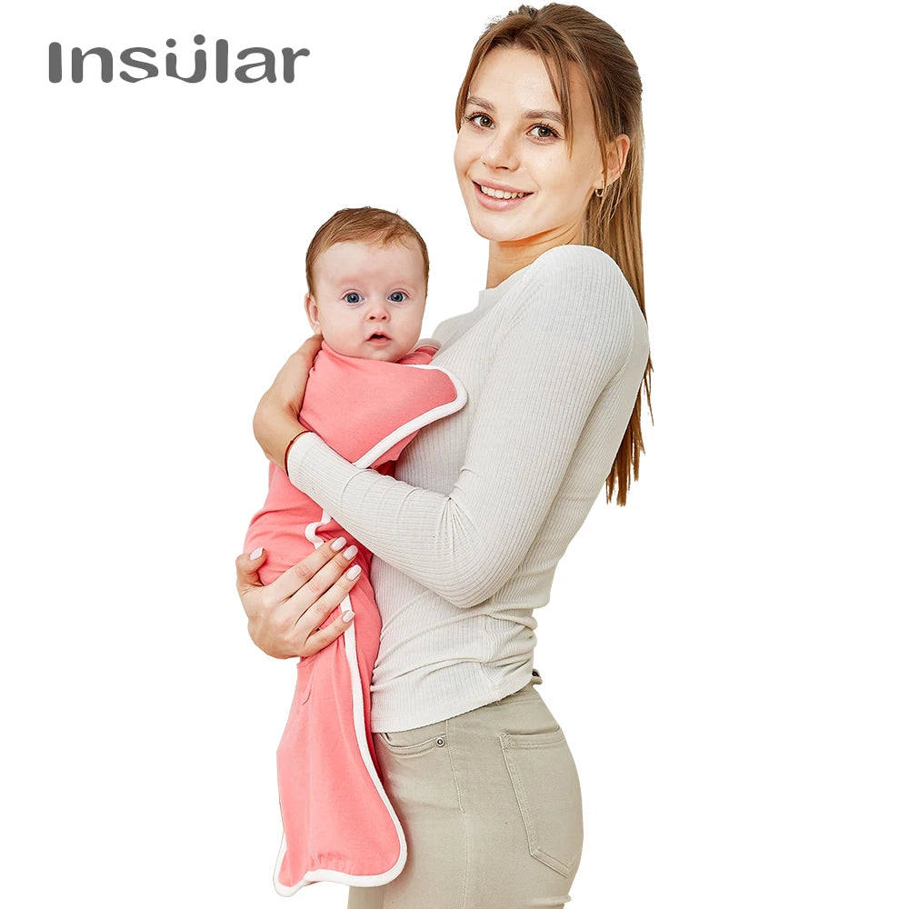 INSULAR New Cotton Baby Sleeping Bag Four Seasons Zipper Bags Newborn Baby bags Wrap Sleepsacks Baby Bedding Swaddling Sleepwear