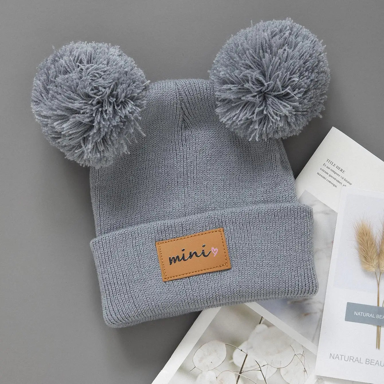 1/2pcs newborn Baby Winter Hat Kids Beanie Cap for Girls Boys Infant Accessories Children Hats Elastic 0-3Y toddler girl boy hat