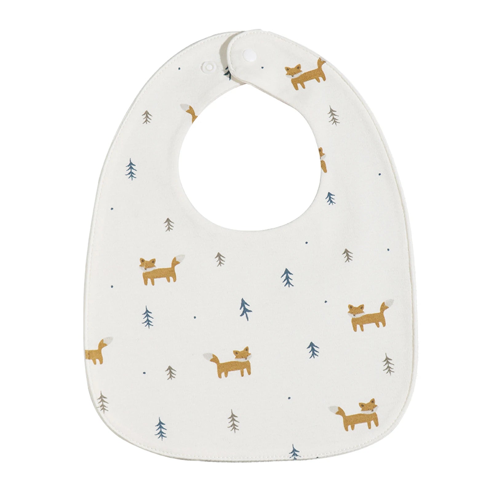 INSULAR Baby Bibs Newborn Cotton Soft Saliva Towel Infant Feeding Cloth Muslin Stuff Printing Pinny Waterproof U-shaped 3 Layers