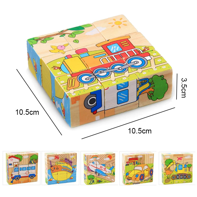 Wooden Educational Toys for Baby Motessori Early Learning Toys for Kids Birthday Christmas New Year Gift Toys for Children