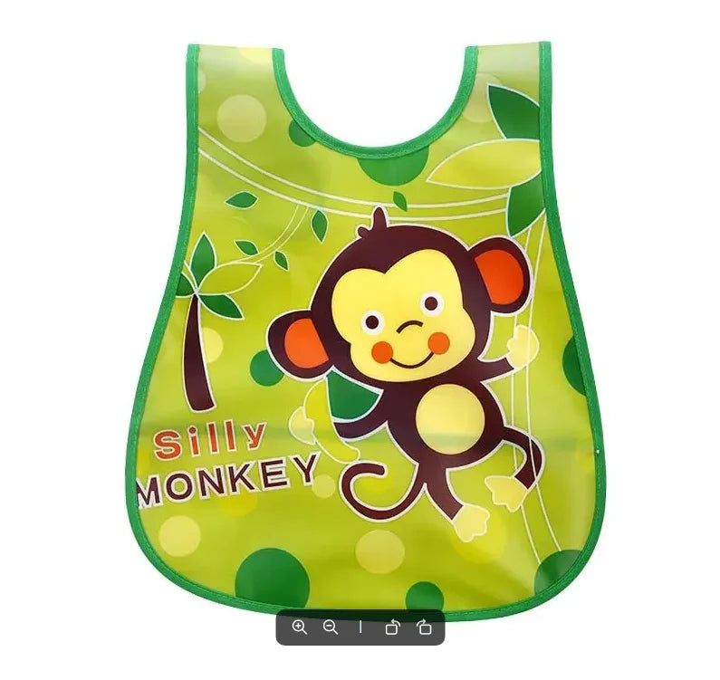 Bibs Baby Essential Eating Feeding Led Weaning Supplies Mess Saving Catch Food Fabric for Girl Boy Super Bib Baby Toddler 6-24 M