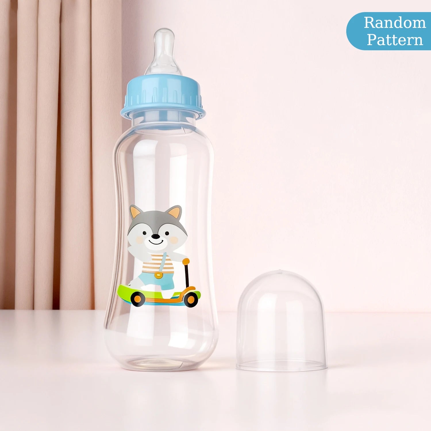 250ml baby feeding bottle is suitable for 0-36 months, non-leaking, anti-drop, casualpattern, BPA free,Photography accessories