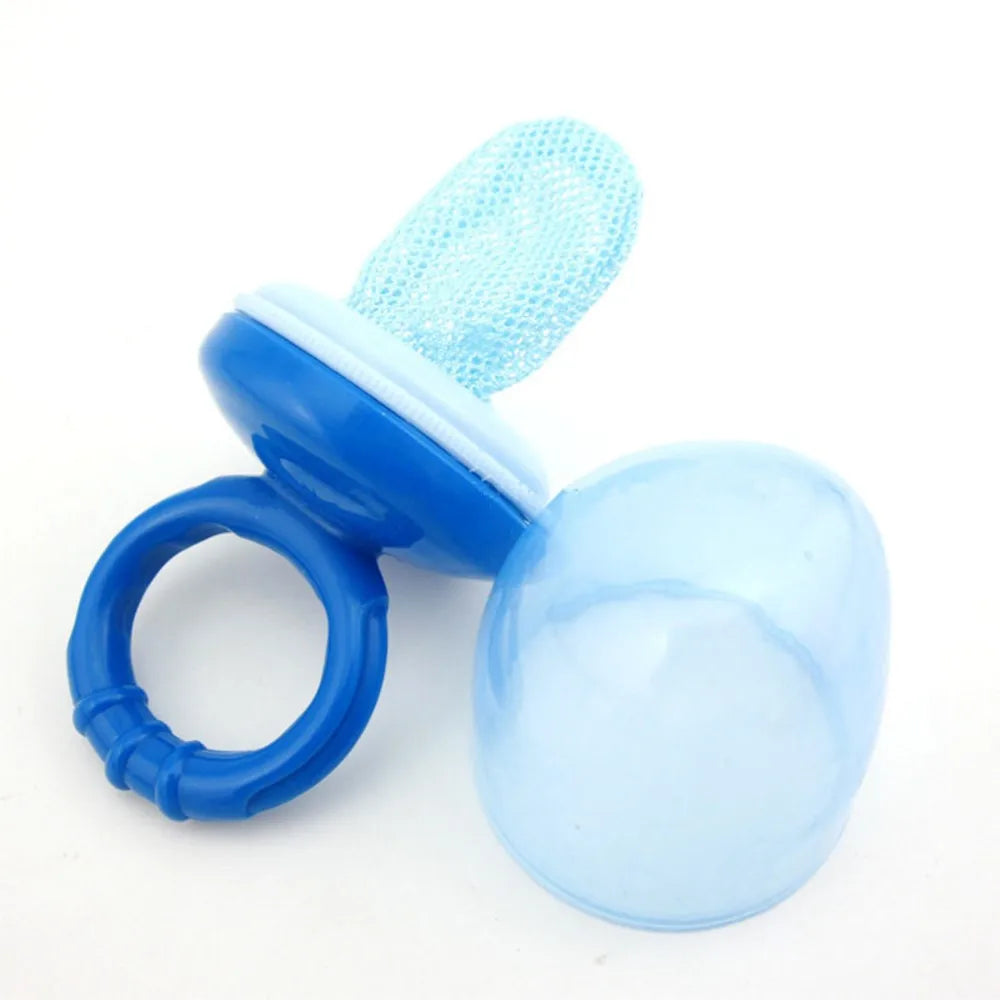 Baby Pacifier Fresh Food Nibbler Feeder soother Newborn Safety Feeding Nipple Mesh Bag Chew Fruits Vegetables Chupeta Soother