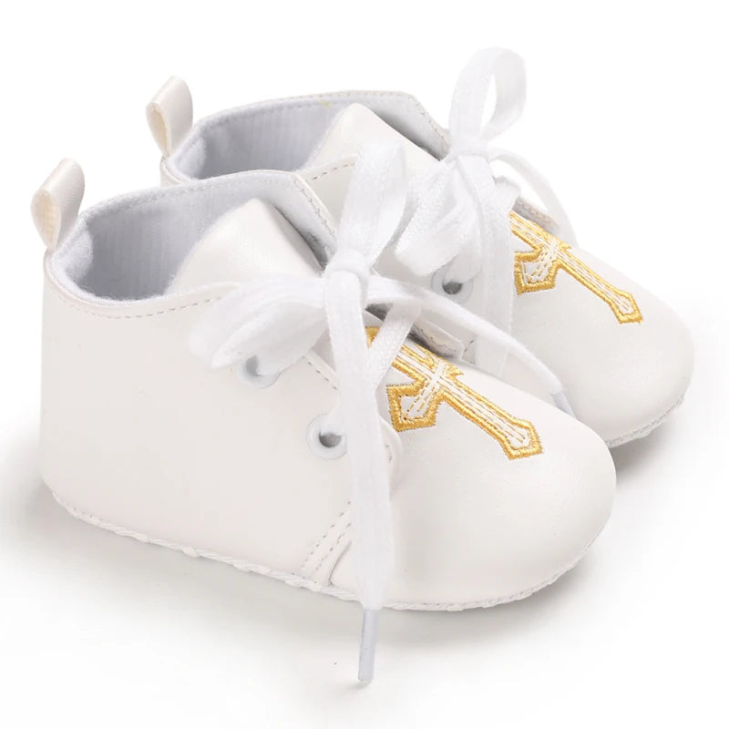 White Baby Shoes Casual Shoes For Boys And Girls Soft Bottom Shoes Sneakers For Fresh Comfort Fashion First Walkers