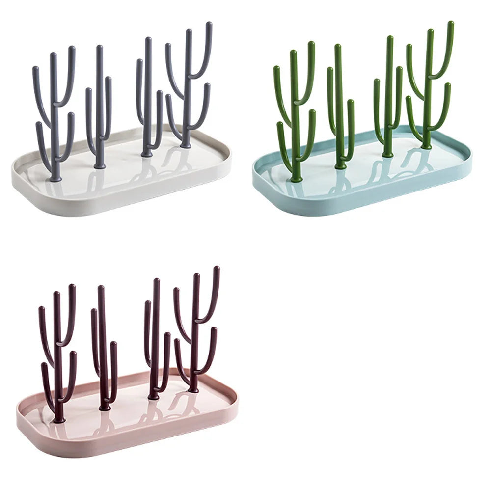 Baby Bottle Drying Rack Stand For Baby Bottles Drying Dispenser Bottle Dryer Drainer Nipple Pacifier Holder For Newborn Children