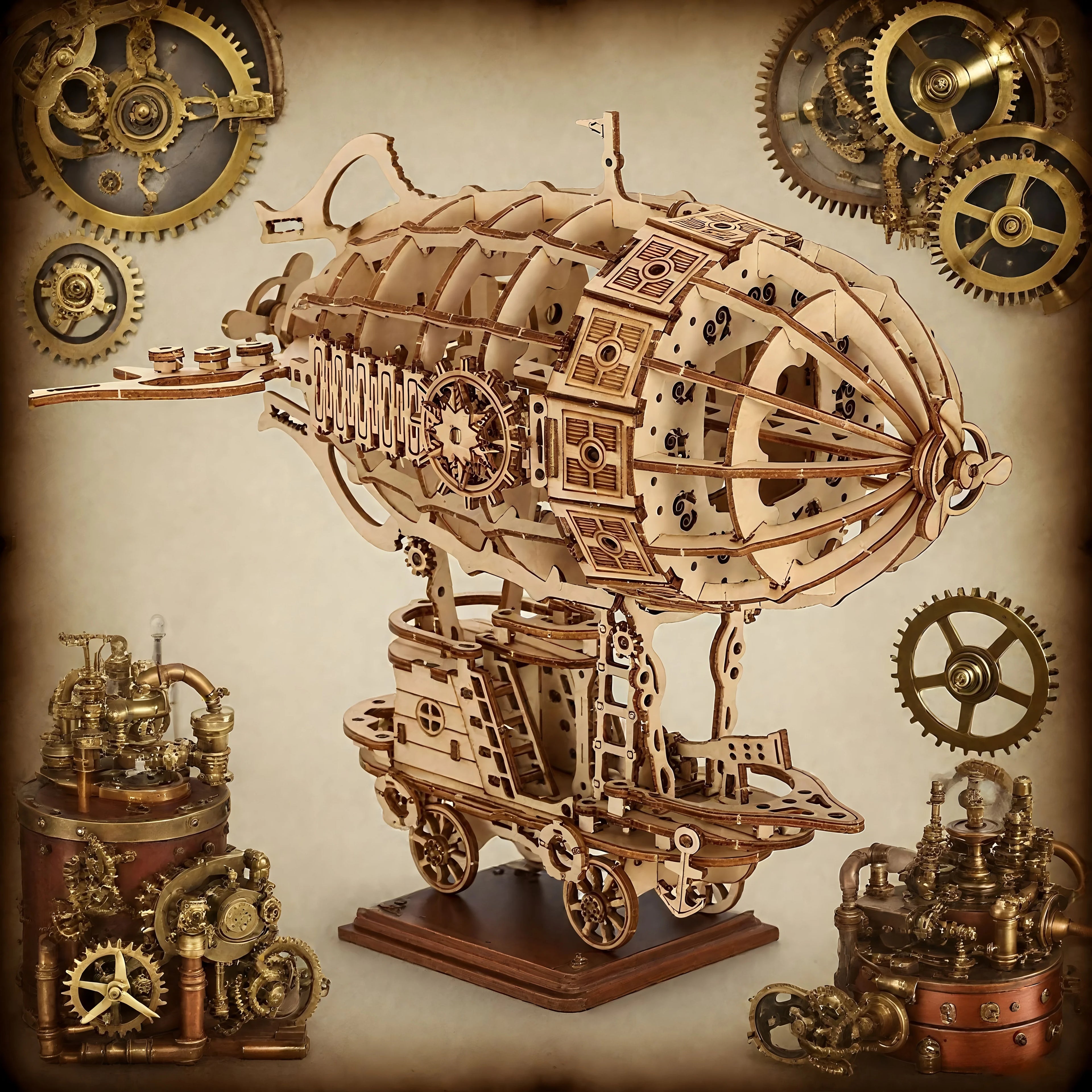 Children's science and education and educational assembly toys, hand-assembled models, decorative models, children's DIY gifts