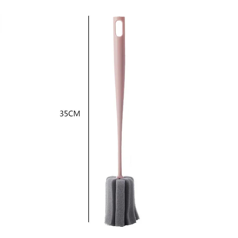 Baby Nursing Bottle Brush Soft Sponge Brush for Water Bottle Glass Cup Clean Washing Cleaner Items Short Long Handle Available