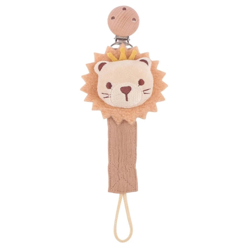Baby Pacifier Clip Chain Cotton Cartoon Country Style Holder Dummy  Handmade   Christmas Gift Dropshipping
