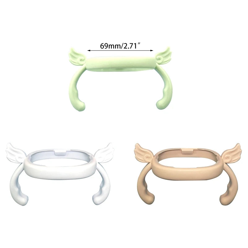 Newborn Bottle Grip Handle Infants Milk Bottle Hand Shank for hegen Baby Feeding Bottle Dropshipping